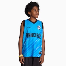 Camiseta Regata Infantil Spalding Pinheiros Fan Base ECP Warm Up 24/25