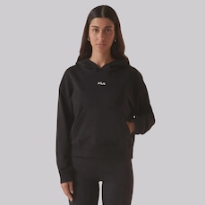 Blusão de Moletom Feminino Fila Classic B Com Capuz