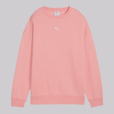Blusão de Moletom Feminino Puma ESS Oversized sem Capuz