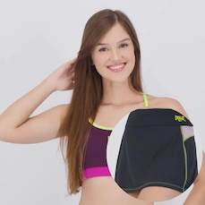 Conjunto Shorts Saia + Top Everlast Basic II Feminino