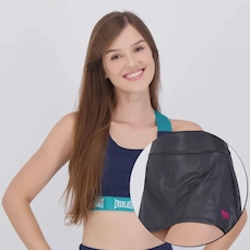Conjunto Shorts Saia + Top Everlast Feminino