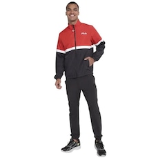 Agasalho Masculino Fila sem Capuz Double Block