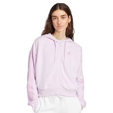 Blusão de Moletom adidas Essentials Três Listras