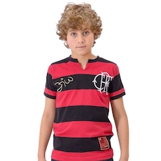 Camisa do Flamengo Braziline Flatri Zico Infantil
