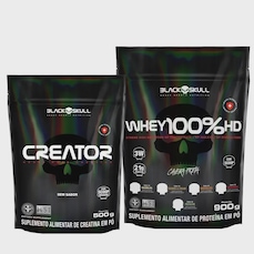 Whey Black Skull 100% HD + Creator 500G