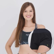 Shorts + Top Everlast Basic III Feminino