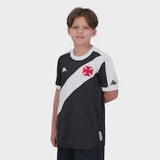 Camisa do Vasco da Gama I 24/25 Kappa Infantil