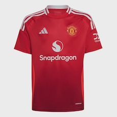 Camisa Manchester United I 2024/25 Infantil Adidas