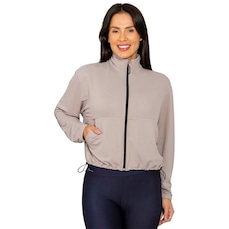 Jaqueta Feminina Run More Highlines sem Capuz