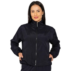 Jaqueta Corta Vento Feminino Run More Easy Dressing sem Capuz