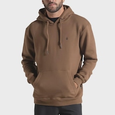 Blusão de Moletom Canguru Masculino Volcom Single Stone
