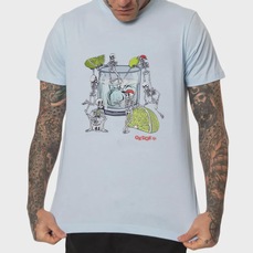 Camiseta Masculina Okdok Artistic Classic Skull