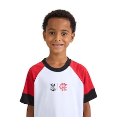 Camiseta Infantil Braziline Flamengo Ancora