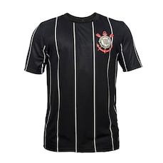 Camisa Corinthians Recorte Lateral Listras Coimbra Masculino