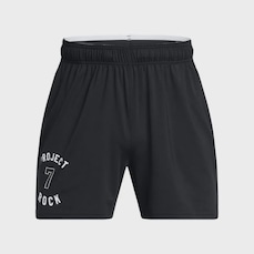 Shorts Under Armour Project Rock Mesh Badge Of Honor Masculino