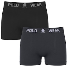 Cueca Boxer Polo Wear Basic - 2 Unidades - Infantil