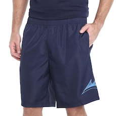 Bermuda Mizuno Run Bird Logo Masculina