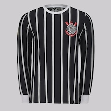 Camisa do Corinthians Manga Longa Retrô Democracia Futfanatics Masculina