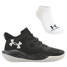 Kit Tênis Masculino Under Armour Bankshot Se + Meia