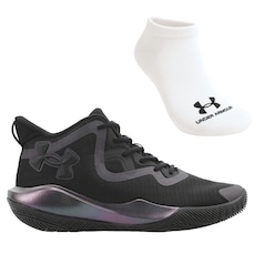 Kit Tênis Masculino Under Armour Bankshot Se + Meia