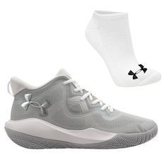 Kit Tênis Masculino Under Armour Bankshot Se + Meia