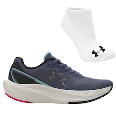 Kit Tênis Feminino Under Armour Charged Wing 2 + Meia