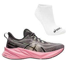 Kit Tênis Feminino Asics Novablast 3 Le + Meia