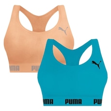 Top Puma Nadador sem Costura - 2 Unidades - Feminino