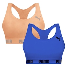 Top Puma Nadador sem Costura - 2 Unidades - Feminino