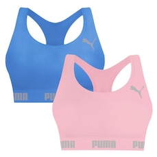 Top Puma Nadador sem Costura - 2 Unidades - Feminino
