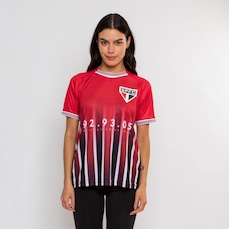 Camiseta do São Paulo Surf Center Oficial Tricampeão Mundial Feminina