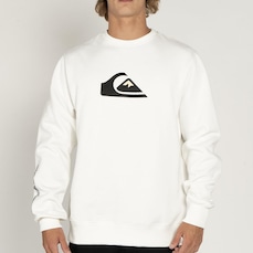 Blusão de Moletom Quiksilver Careca Comp Logo Plus Size WT25 Masculino