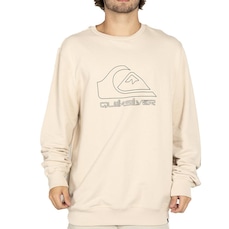 Blusão de Moletom Quiksilver Careca New Tour WT25 Masculino