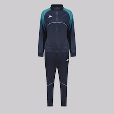 Agasalho Feminino Kappa Trilobal Sport Montty sem Capuz