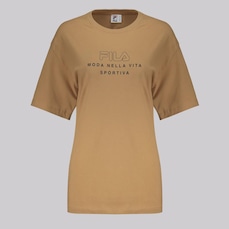 Camiseta Feminina Fila Over Vita Outline