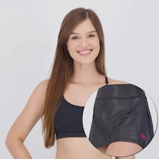 Conjunto Shorts Saia + Top Everlast Basics Feminino