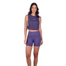 Camiseta Regata Feminina Alto Giro Torcido Lateral