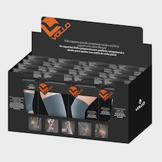 Kit Caixa 24 Suportes Elásticos Vollo Esportivos Joelheiras Tornozeleiras Coxais