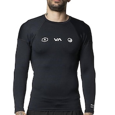 Camiseta Manga Longa RVCA Ruotolo Sport II WT24 Masculina