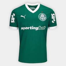 Camisa do Palmeiras I 25/26 Puma Torcedor Patrocínio Masculina