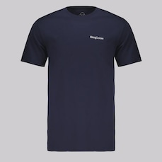 Camiseta Hang Loose Malha Pima Lettering Masculina