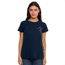 Camiseta do Cruzeiro Surf Center Esportiva Oficial Feminina