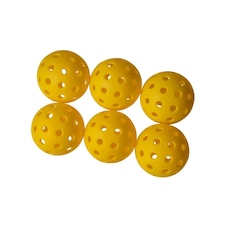Kit 6 Bolas Pickleball 40 Furos Vollo