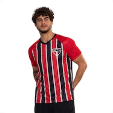 Camiseta do São Paulo Surf Center Tricolor Esportiva Masculina
