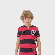 Camiseta do Flamengo Flatri Zico Infantil