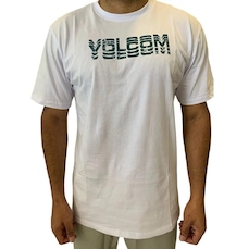 Camiseta Masculina Volcom Cement WT25