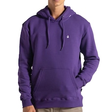 Blusão de Moletom Masculino Volcom Single Stone