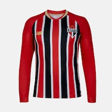 Camisa do São Paulo 25/26 Uniforme 2 Manga Longa New Balance Masculino