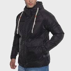 Jaqueta Puffer Masculina HD com Capuz Shield