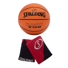 Bola de Basquete Spalding Varsity Tf-150 + Munhequeira